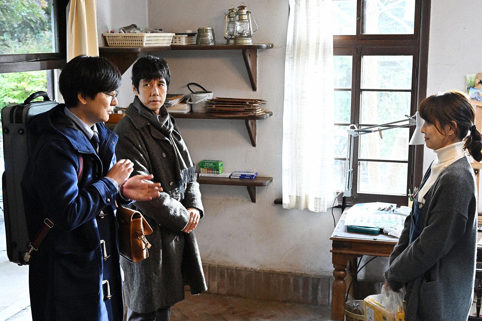 玉山鉄二、西島秀俊、石田ゆり子「さよならマエストロ～父と私のアパッシオナート～」第6話より（C）TBS