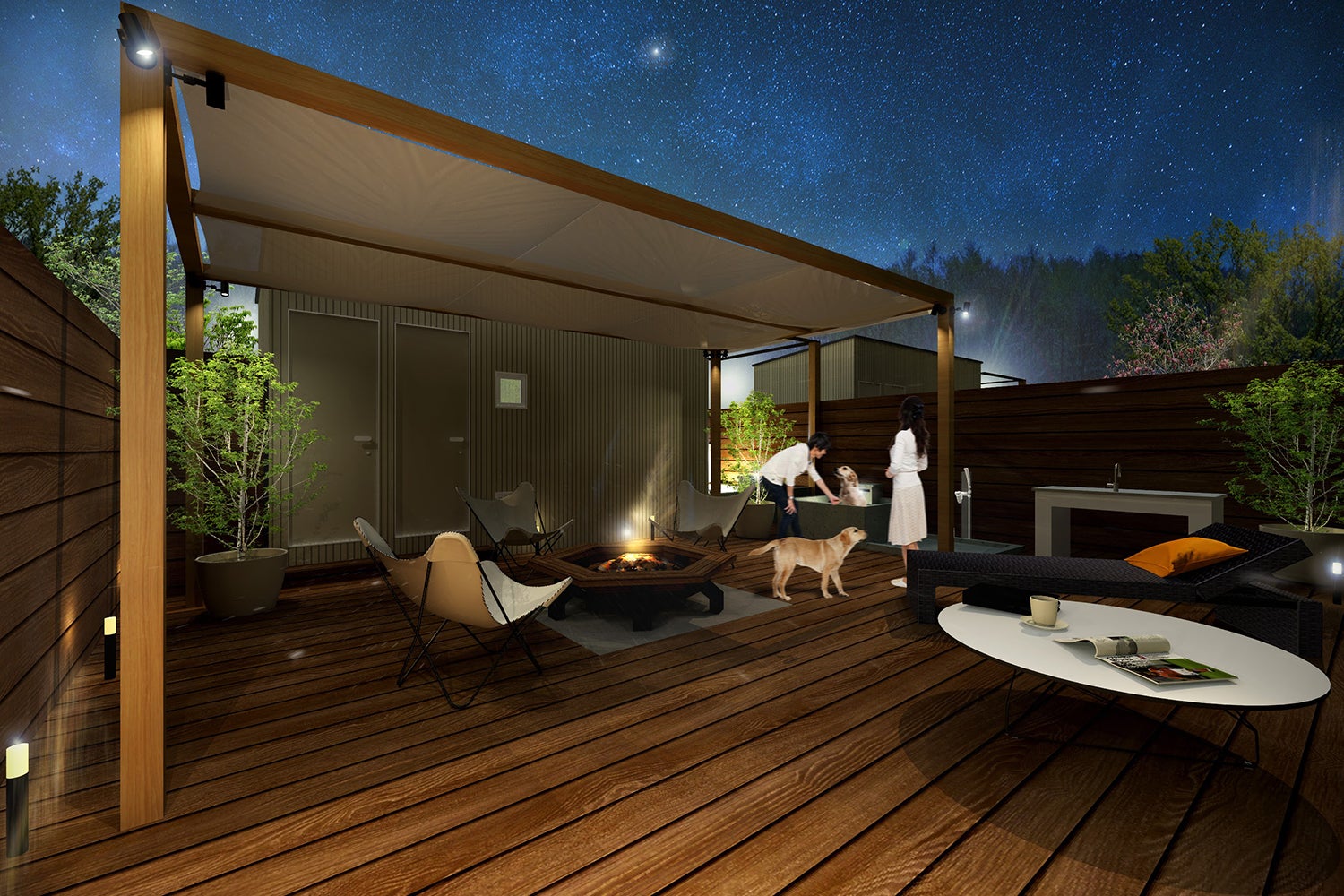 ザ ベース グランピング湯河原／画像提供：ブッキングリゾート