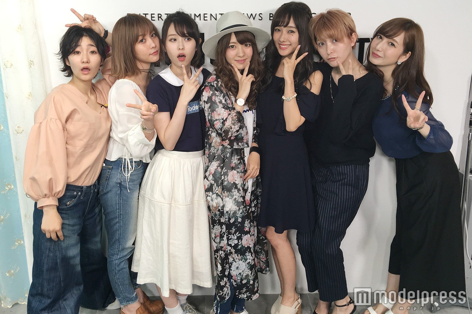 さいとうなる、久恒美菜、まつきりな、大塚真理子、前田希美、安永唯、藤野友里恵（C）モデルプレス