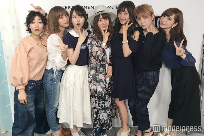 さいとうなる、久恒美菜、まつきりな、大塚真理子、前田希美、安永唯、藤野友里恵(C)モデルプレス