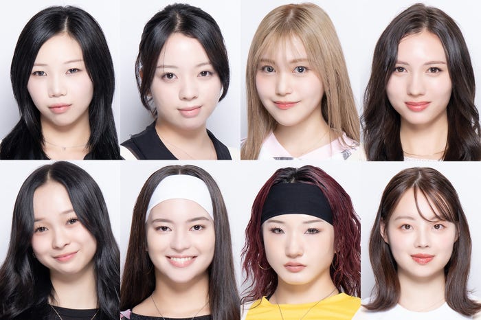 「WORLD SCOUT:THE FINAL PIECE」候補者(C)AbemaTV,Inc.