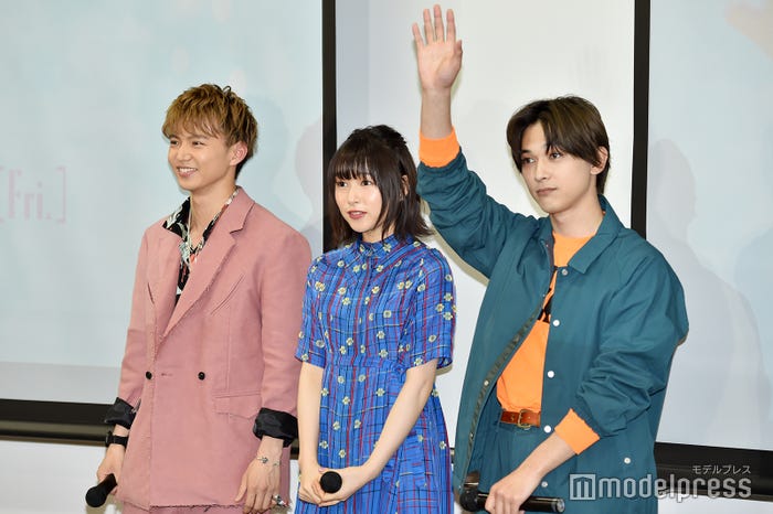 佐藤大樹、桜井日奈子、吉沢亮 (C)モデルプレス
