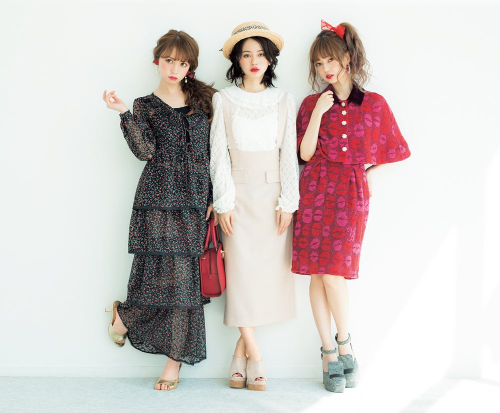 （左より）黒瀧まりあ、山本舞香、中村里砂（画像提供：徳間書店）