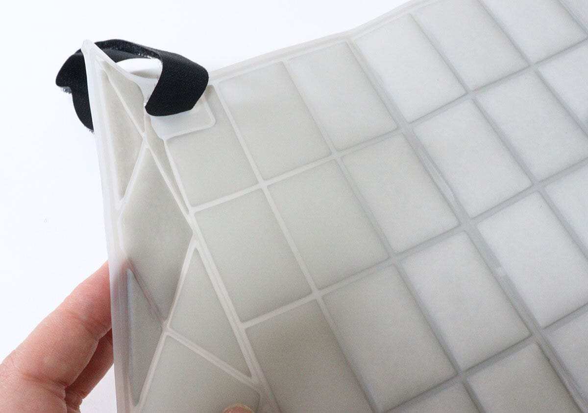 リュック用ひんやりパッド　構造