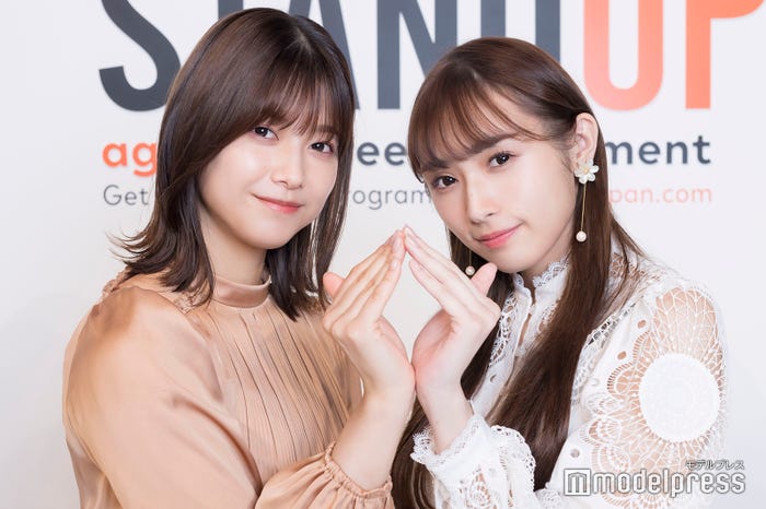 渡邉理佐、渡辺梨加(C)モデルプレス