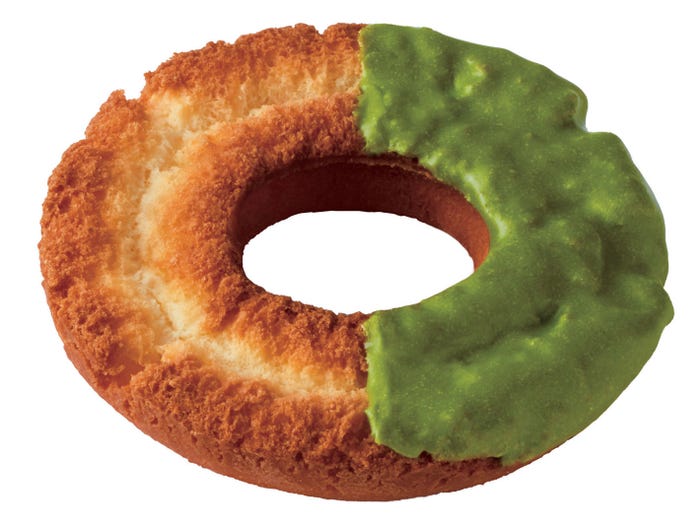 プレミアム抹茶ファッション(税込140円)/画像提供:株式会社ダスキン