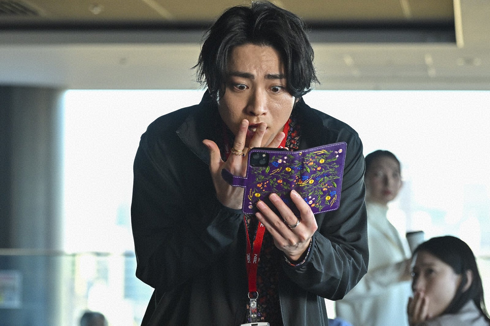 木村達成「キャスター」第2話（C）TBS