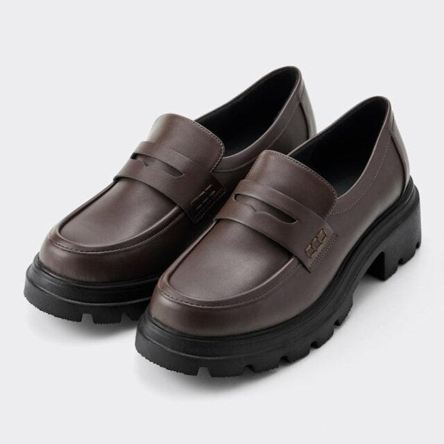 GU　新作　シューズ　ローファー