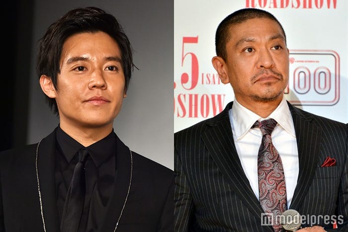 小出恵介(左)にコメントした松本人志(右) (C)モデルプレス