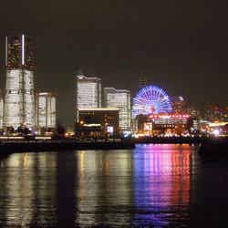 TOWERS Milight/象の鼻パークからみた景色/画像提供:一般社団法人横浜みなとみらい21