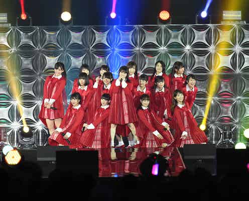 NGT48、デビューシングル初披露 大舞台でトップバッター飾る<セットリスト>