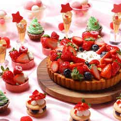 ストロベリーデザートビュッフェ/画像提供:GHS別府