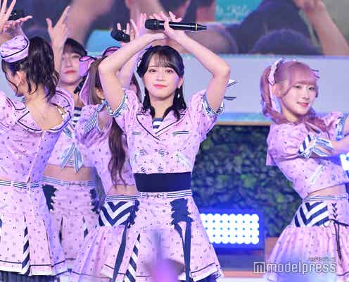 =LOVE、ステージデビューぶり野外の「HOT STAGE」過去映像とともに感動的演出<TIF2023>