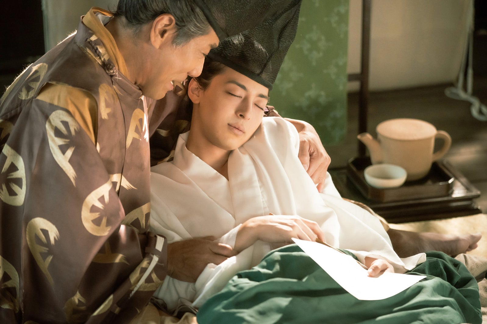 岸谷五朗、高杉真宙「光る君へ」第39話（C）NHK