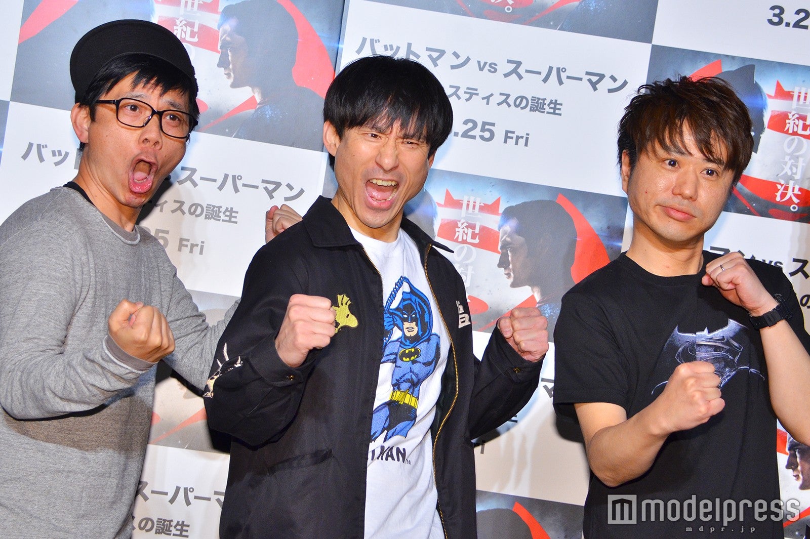 竹若元博（バッファロー吾郎）、なだぎ武、川谷修士（2丁拳銃）