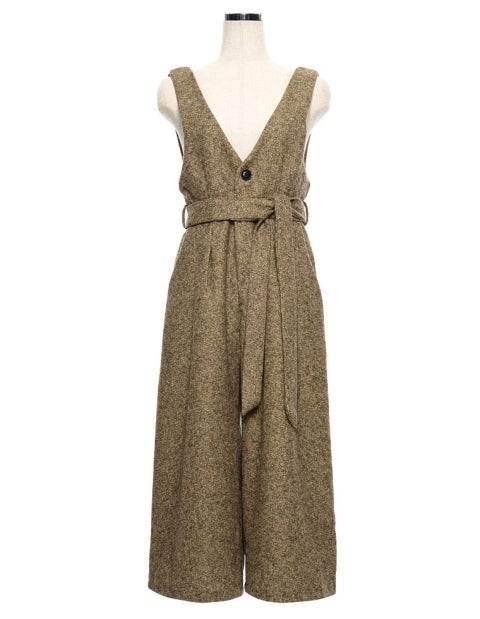 ツイードガウチョオールインワン2,498円(税込)／画像提供：Re:EDIT by GALSTAR