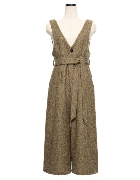 ツイードガウチョオールインワン2,498円(税込)/画像提供:Re:EDIT by GALSTAR