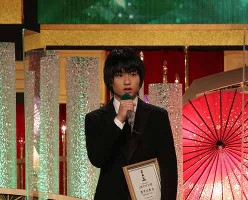 奥平大兼、俳優デビュー作で新人俳優賞 長澤まさみに感謝も<第44回日本アカデミー賞>