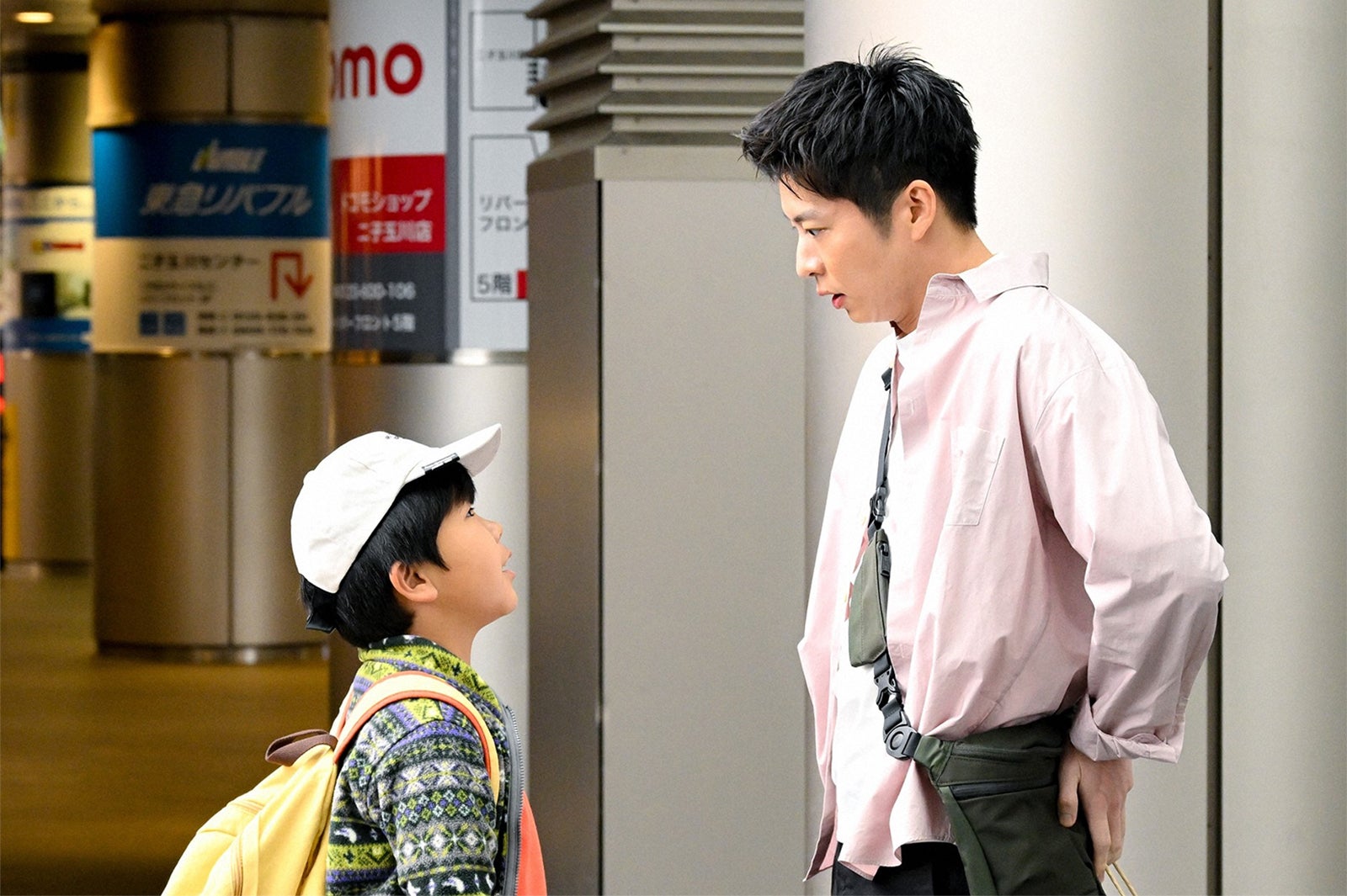 鈴木楽、田中圭／「持続可能な恋ですか？～父と娘の結婚行進曲～」第6話より（C）TBS