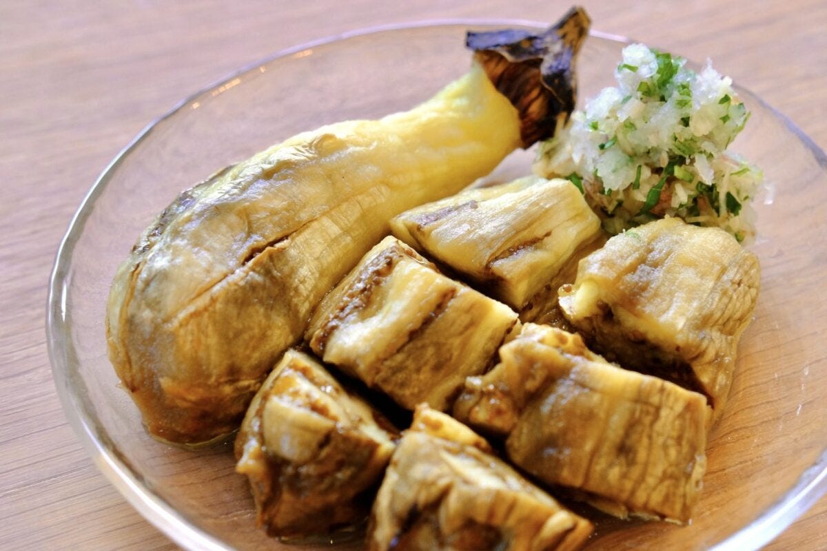 ロバート馬場　焼きナス