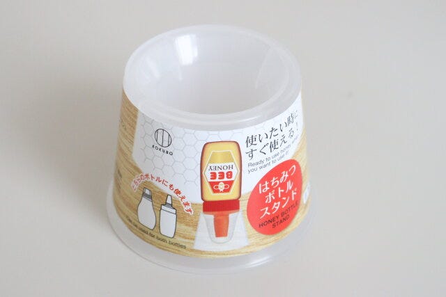 ダイソー　使いたい時にすぐ使える！はちみつボトルスタンド　パッケージ