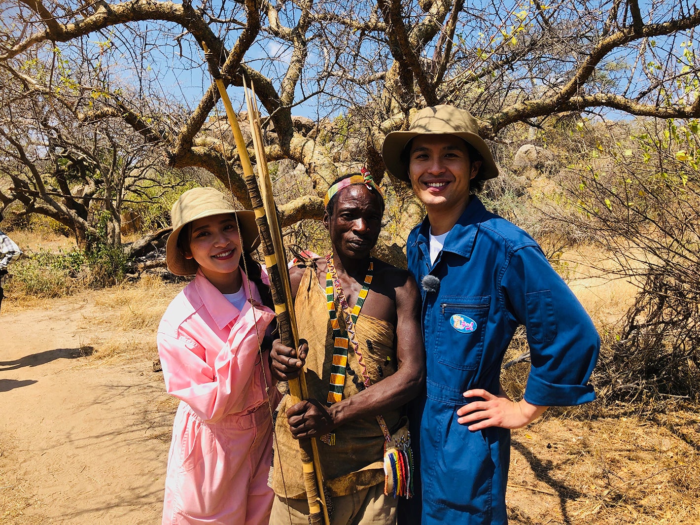 「所さんの目がテン！」アフリカ大陸タンザニア大型ロケの様子（C）日本テレビ