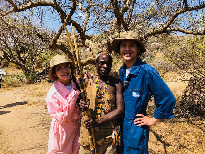 「所さんの目がテン!」アフリカ大陸タンザニア大型ロケの様子(C)日本テレビ