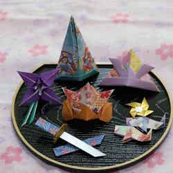 美しいお手製の折り紙/画像提供:愛媛県