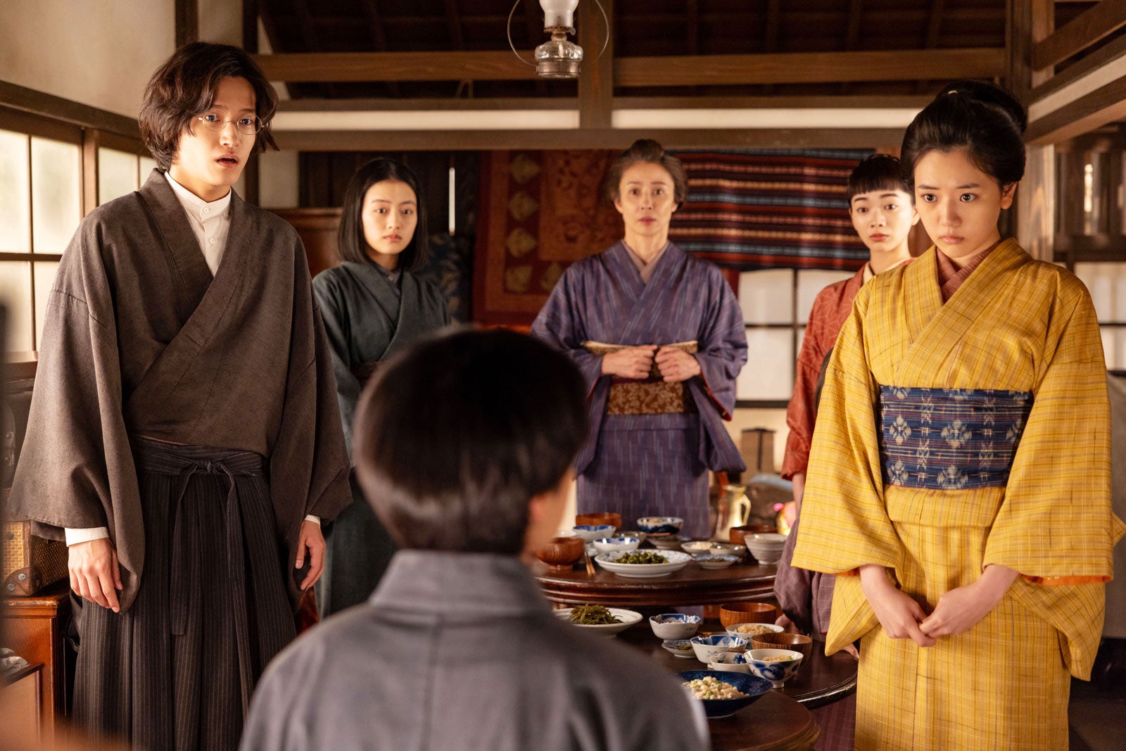佐野晶哉、上坂樹里、水野美紀、見上愛、早坂美海「風、薫る」第55話（C）NHK