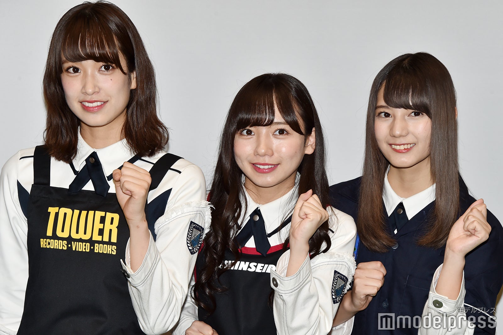 佐々木久美、齊藤京子、小坂菜緒（C）モデルプレス