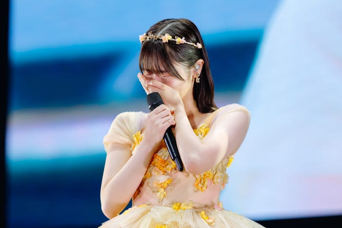 丹生明里「日向坂46丹生明里 卒業セレモニー」撮影:上山陽介