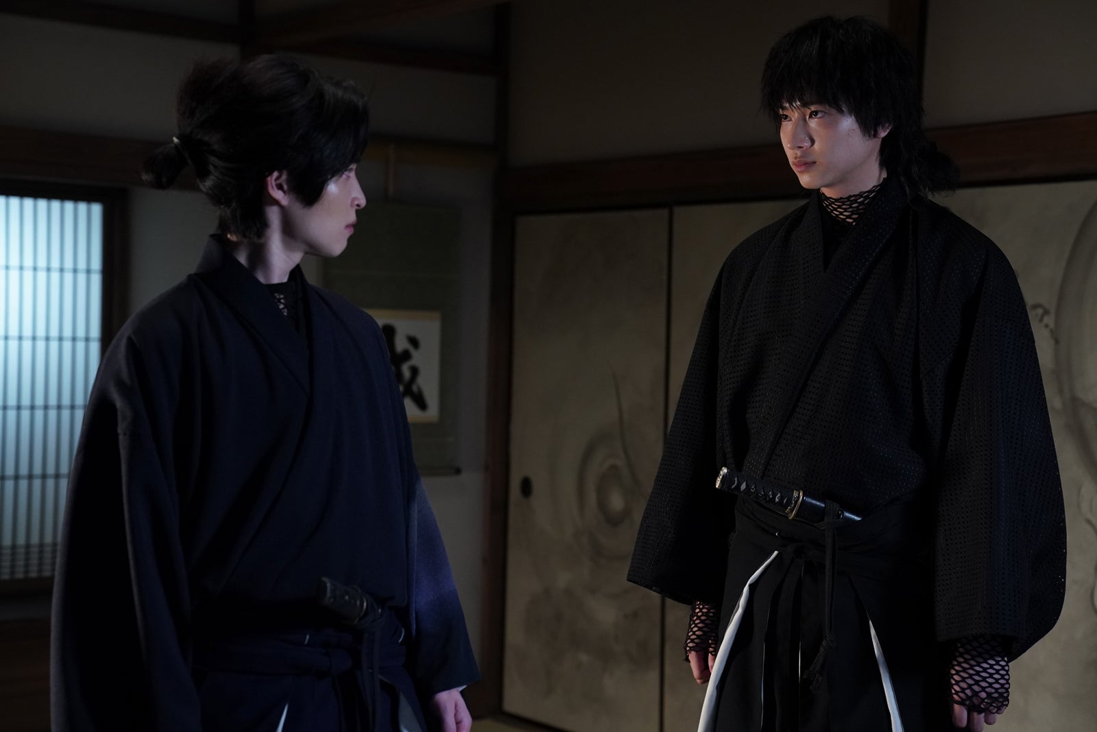 阪本奨悟、庄司浩平「君とゆきて咲く～新選組青春録～」第18話より（C）テレビ朝日