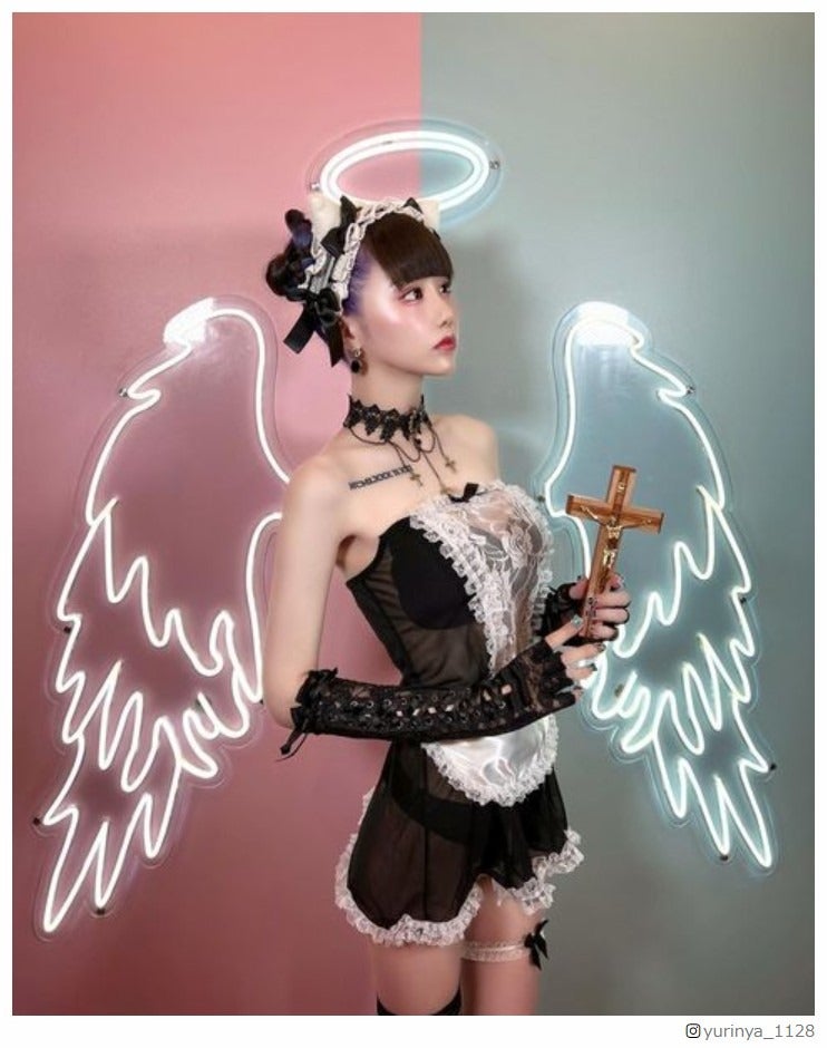 “骨格ウォニョン”で話題のゆりにゃ、“ウエストサイズ9歳”に驚きの声