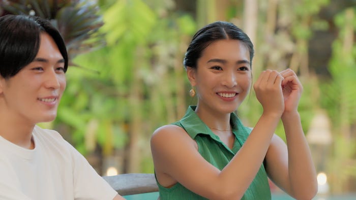 北森聖士、武井亜樹『バチェロレッテ・ジャパン』シーズン3エピソード4(C)2024 Warner Bros. International Television Production Limited. All Rights Reserved