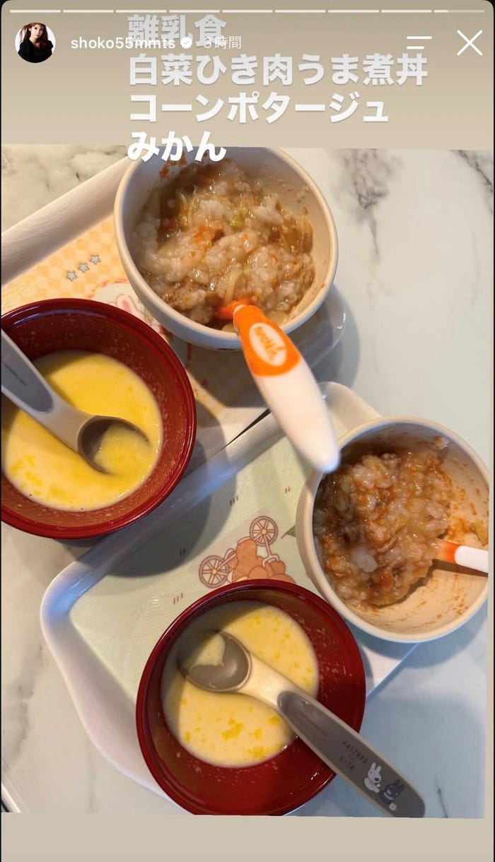 中川翔子Instagramストーリーズより