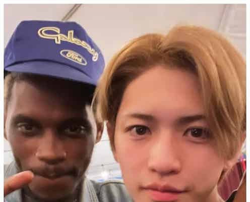 岩橋玄樹、米ラッパーエイサップ・ナストとLAで2ショット「コラボ期待」の声も