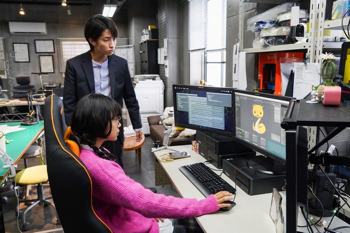 古川琴音、田中樹「ACMA:GAME アクマゲーム」第4話より(C)日本テレビ