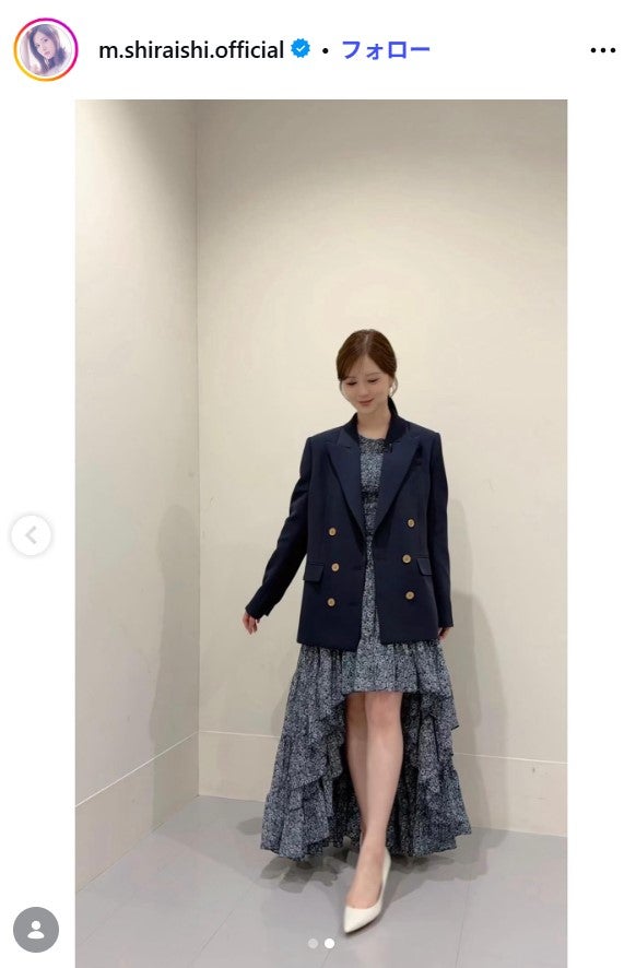 白石麻衣Instagramより