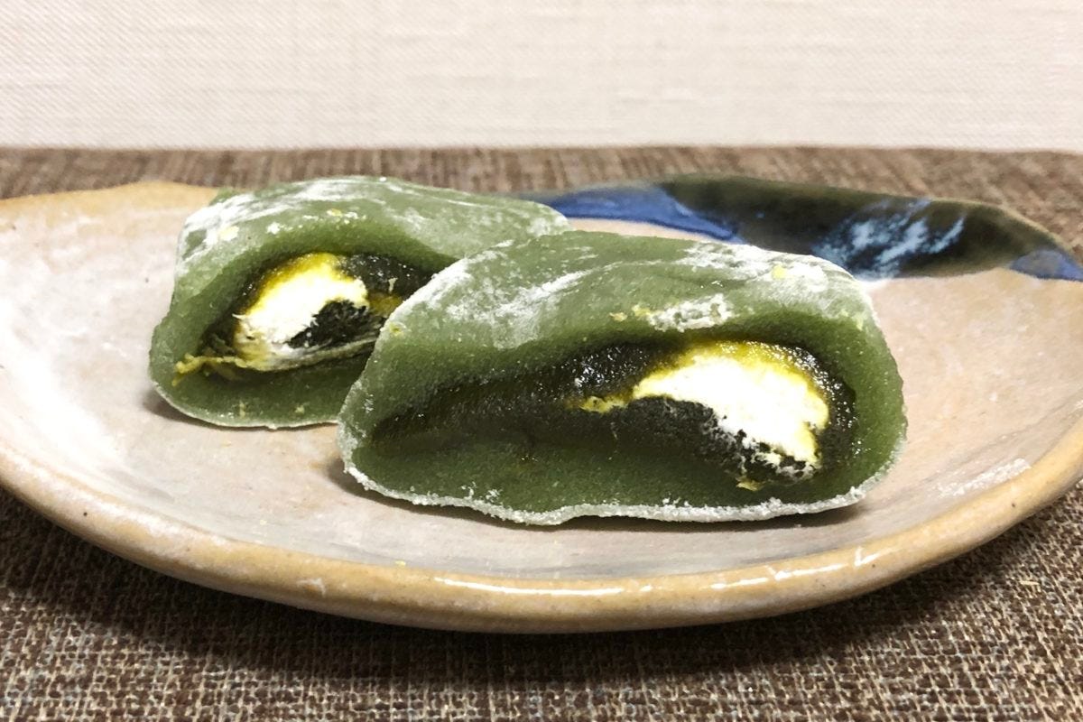 ファミマ　宇治抹茶まみれ