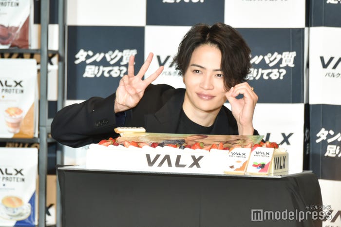 「VALX project」と意気込んだ後に謝罪した菊池風磨(C)モデルプレス