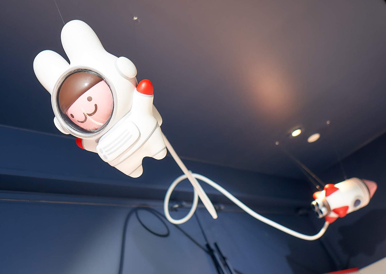 アポロ見学ライン／画像提供：明治