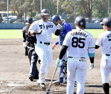 阪神・前川 あるぞCS対戦！DeNA・竹田から本塁打含む3安打「全てにおいて良い期間にしたい」