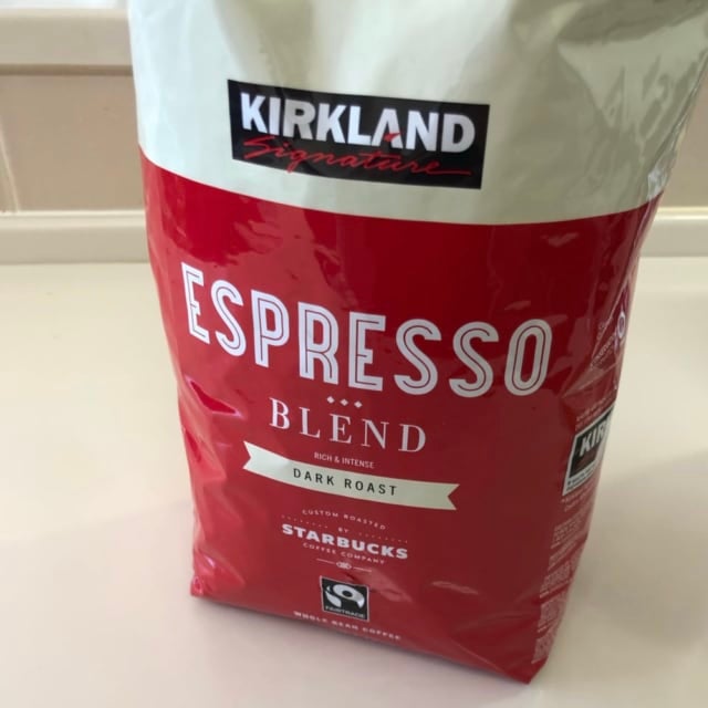 スターバックスローストエスプレッソブレンドのパッケージ