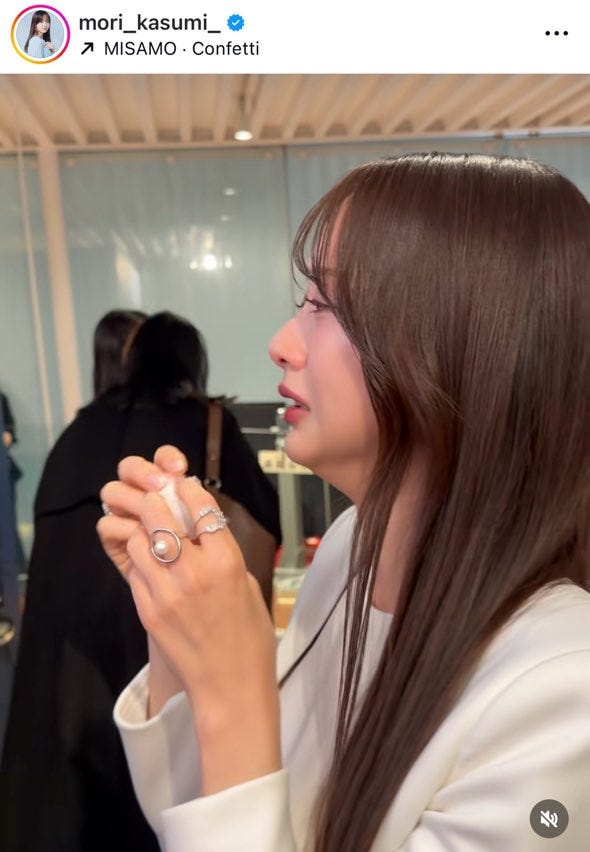 森香澄Instagramより