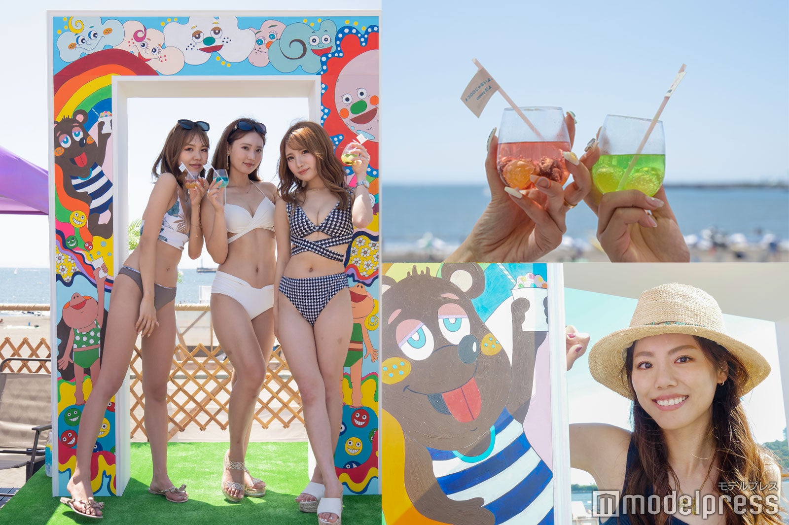 湘南に行ったら立ち寄りたい！夏らしい“映え”なフォトブースに人気TikToker集結