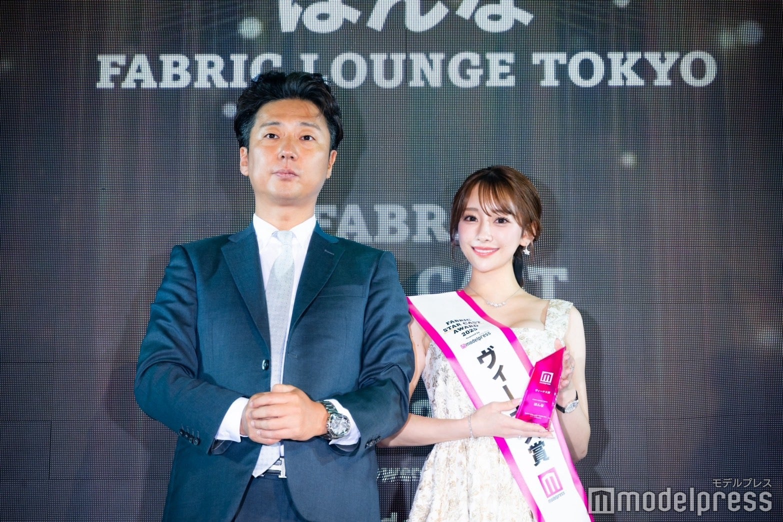 柴謙太郎社長、はんな（C）モデルプレス