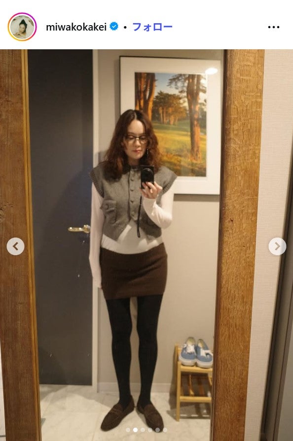 筧美和子Instagramより