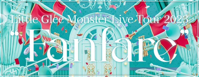 「Little Glee Monster Live Tour 2023 “Fanfare”」ロゴ