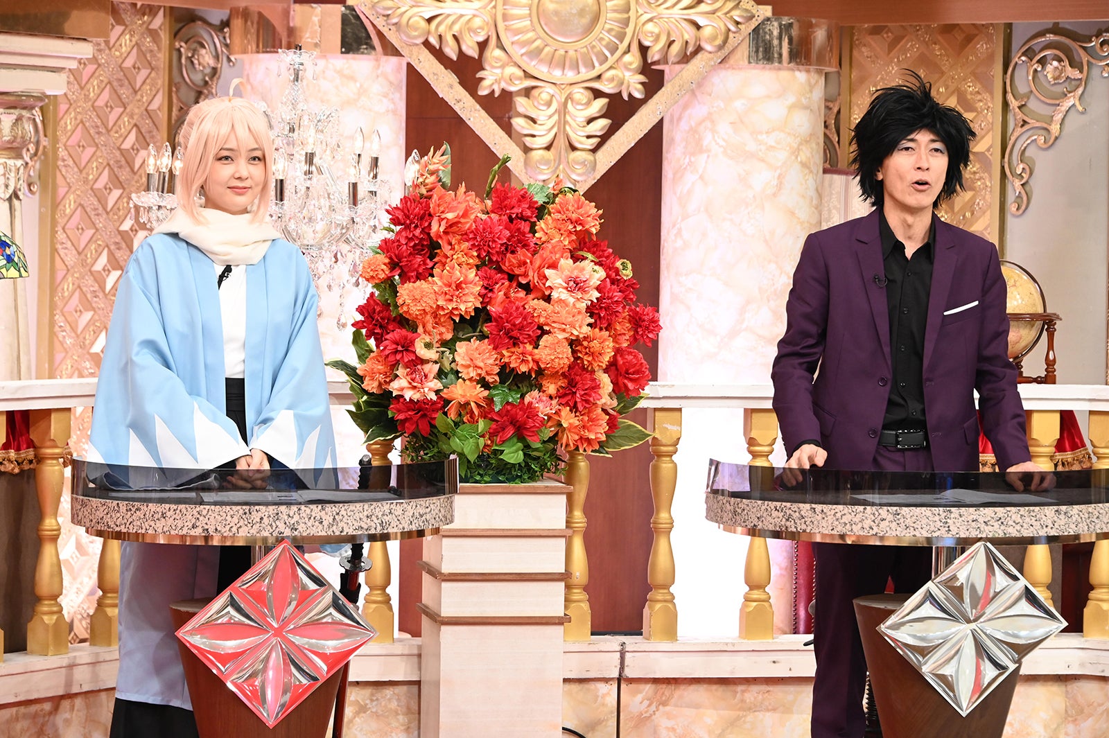 佐藤梨那アナウンサー、矢部浩之 （C）日本テレビ