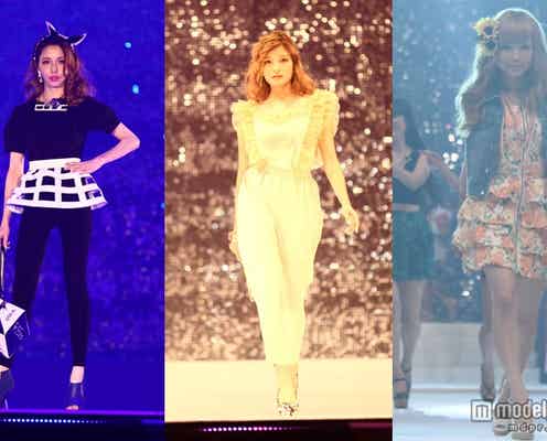 藤井リナ、ローラ、益若つばさらシンガポールで華やかファッションショー
